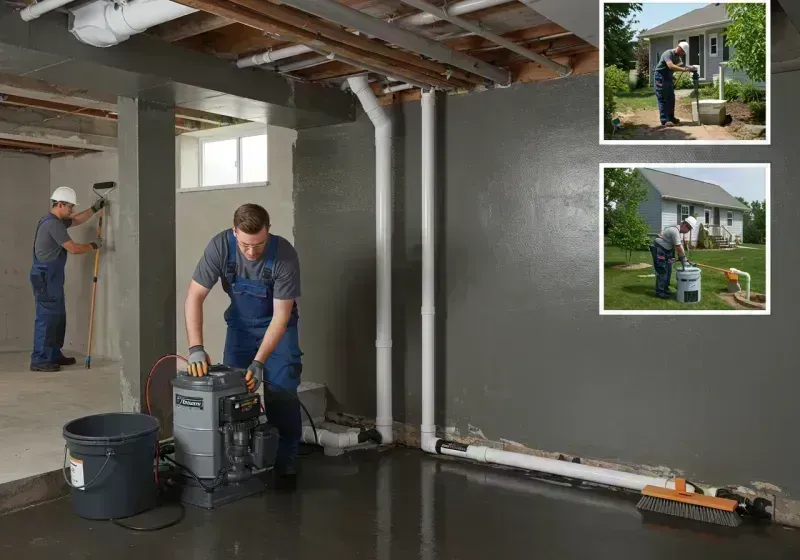 Basement Waterproofing and Flood Prevention process in Dixon, IL